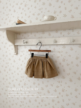 Flare culotte skirt