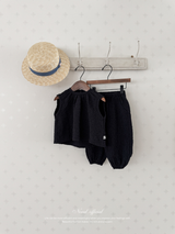 Dot crinkle jogger pants