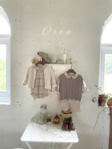 ［OREN］Allo cardigan & beret set