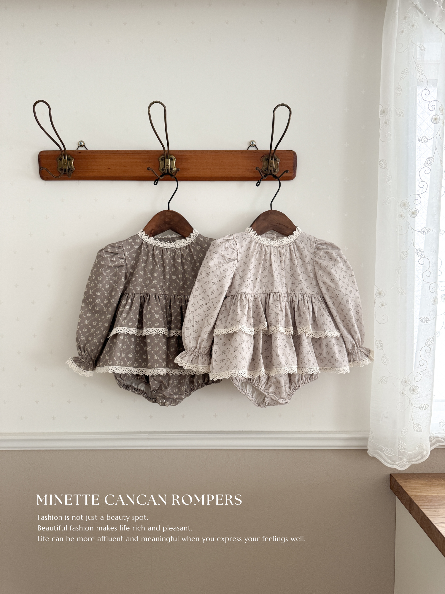 Minette cancan rompers