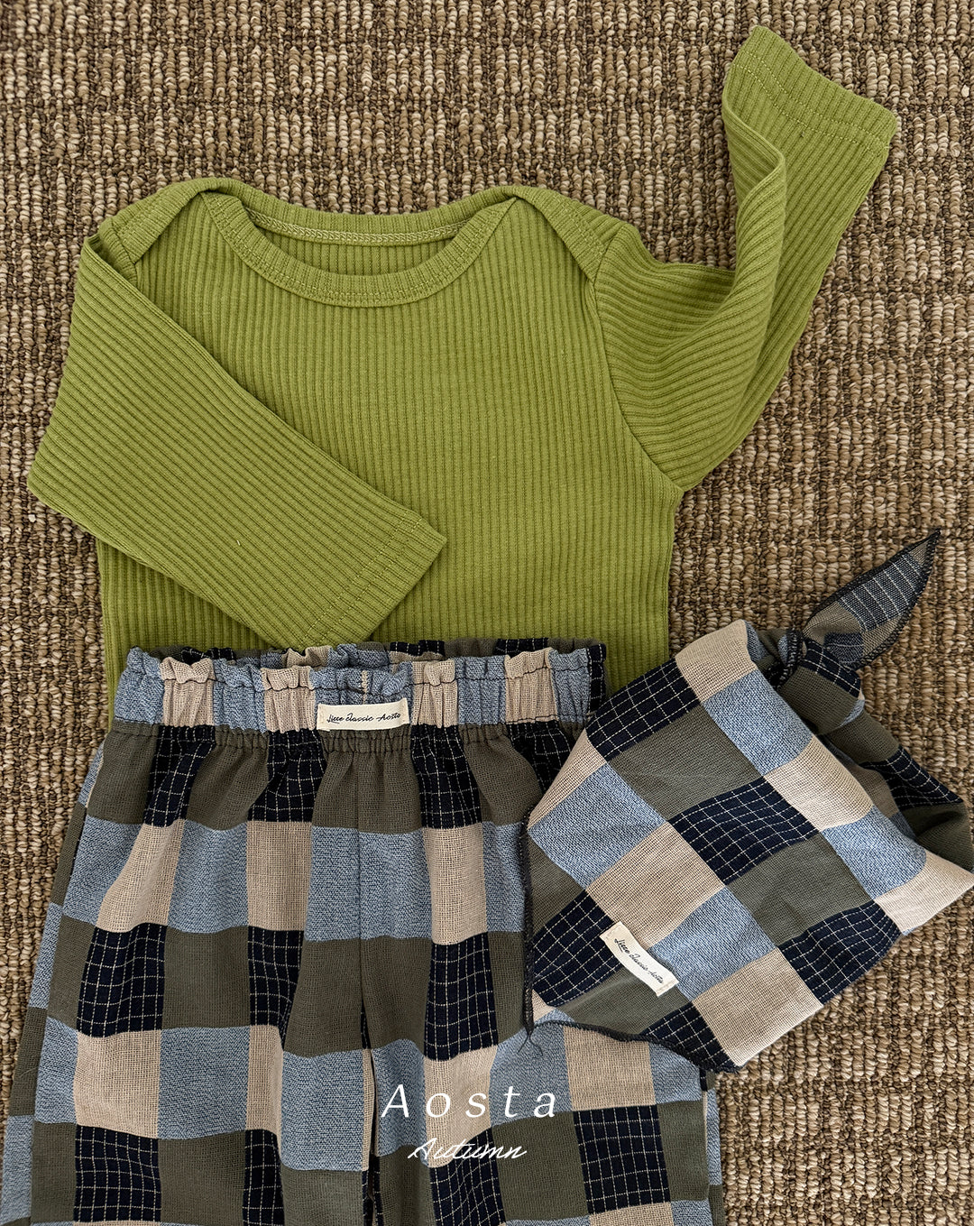 ［Aosta］Patchwork Pants