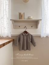 Tonny check blouse