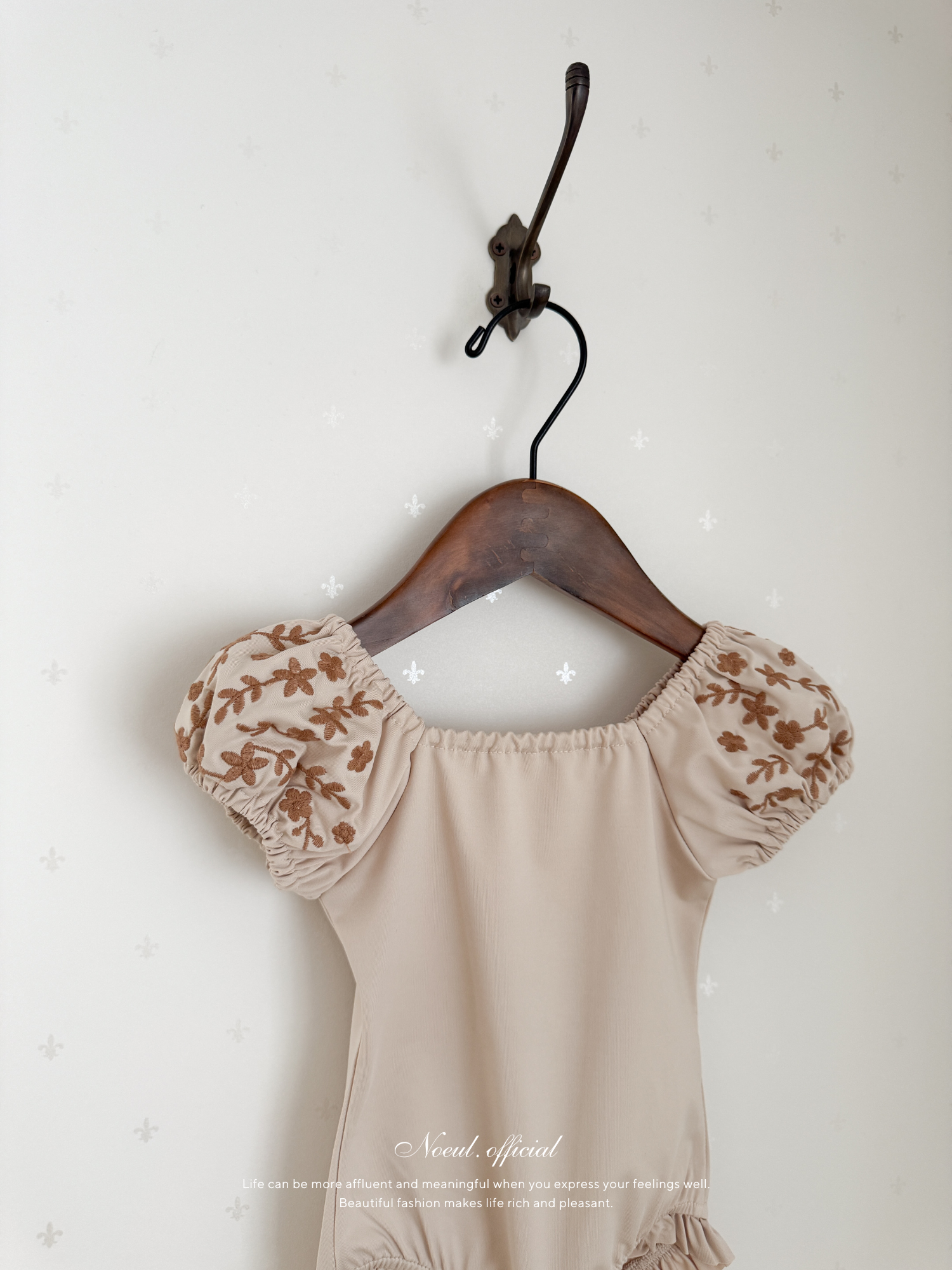Coco embroidery swimwear