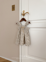 Garden frill ribbon one-piece