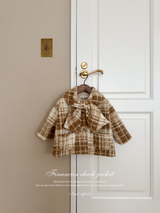 Financier check jacket