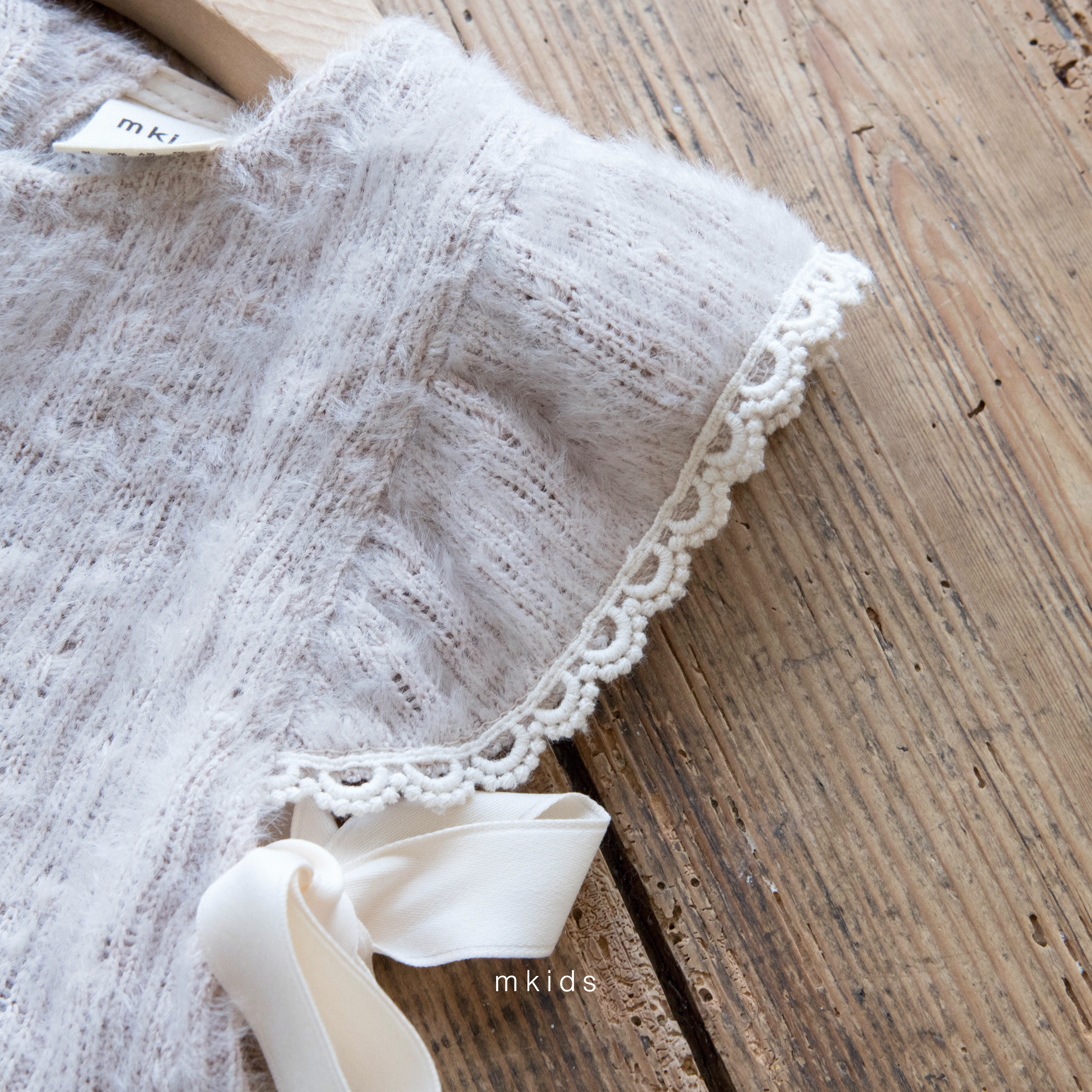 ［mkids］Soft knit bustier