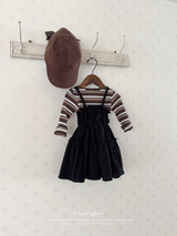 Shirring flare one-piece