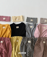 ［Aosta］Cookie Stripe Headband