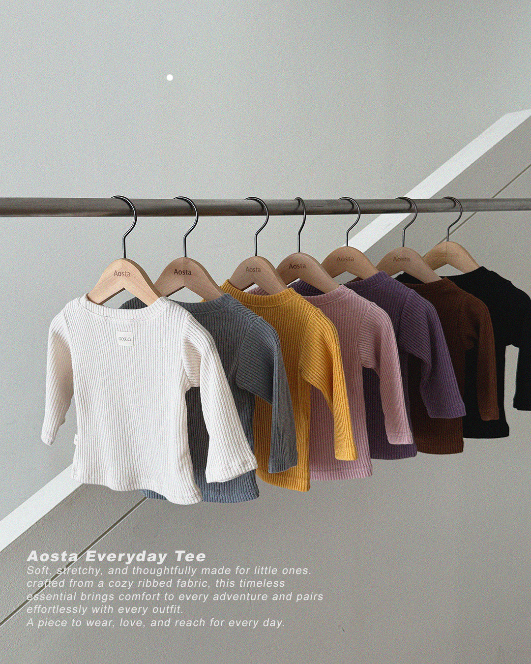 ［Aosta］Everyday Tee