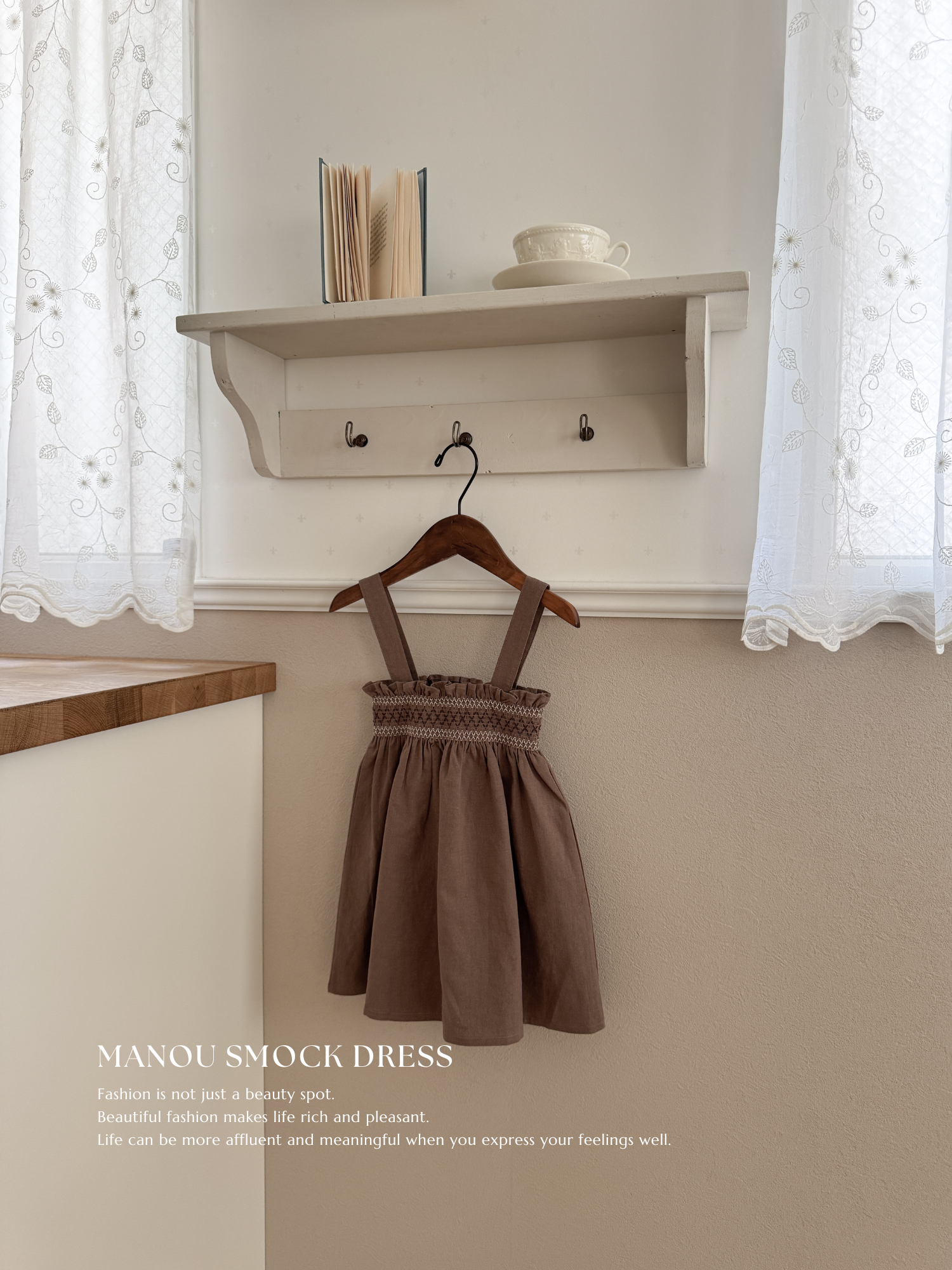 Manou smock dress