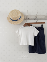 More eyelet tee
