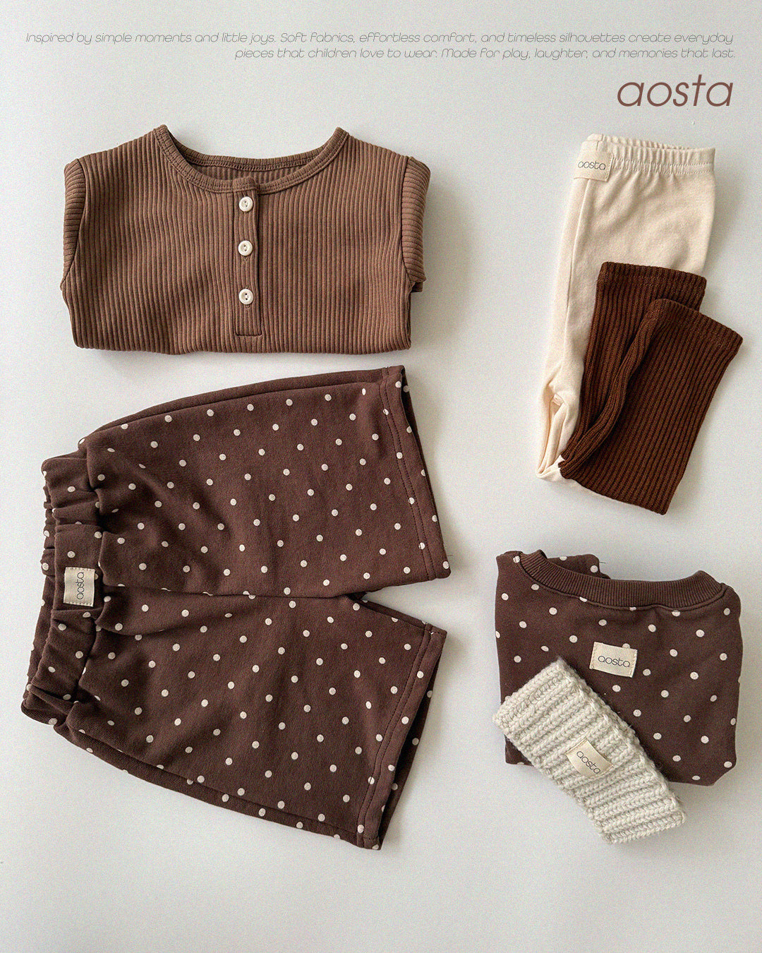［Aosta］Everyday Leggings
