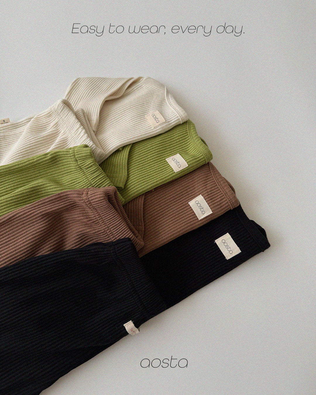 ［Aosta］Butter Pants