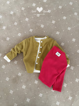 ［Lala land］Alpha rib cardigan
