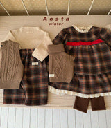 ［Aosta］Check pants