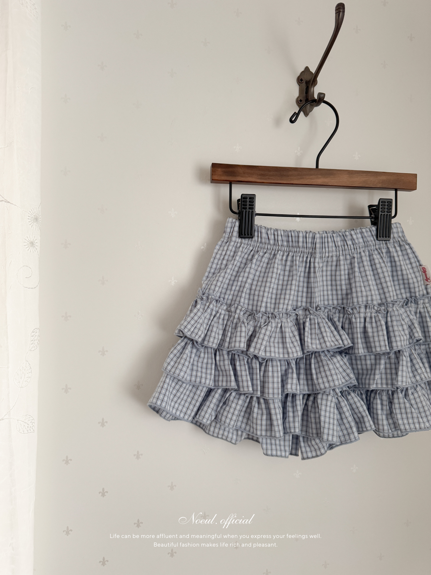 Lulu check cancan pants