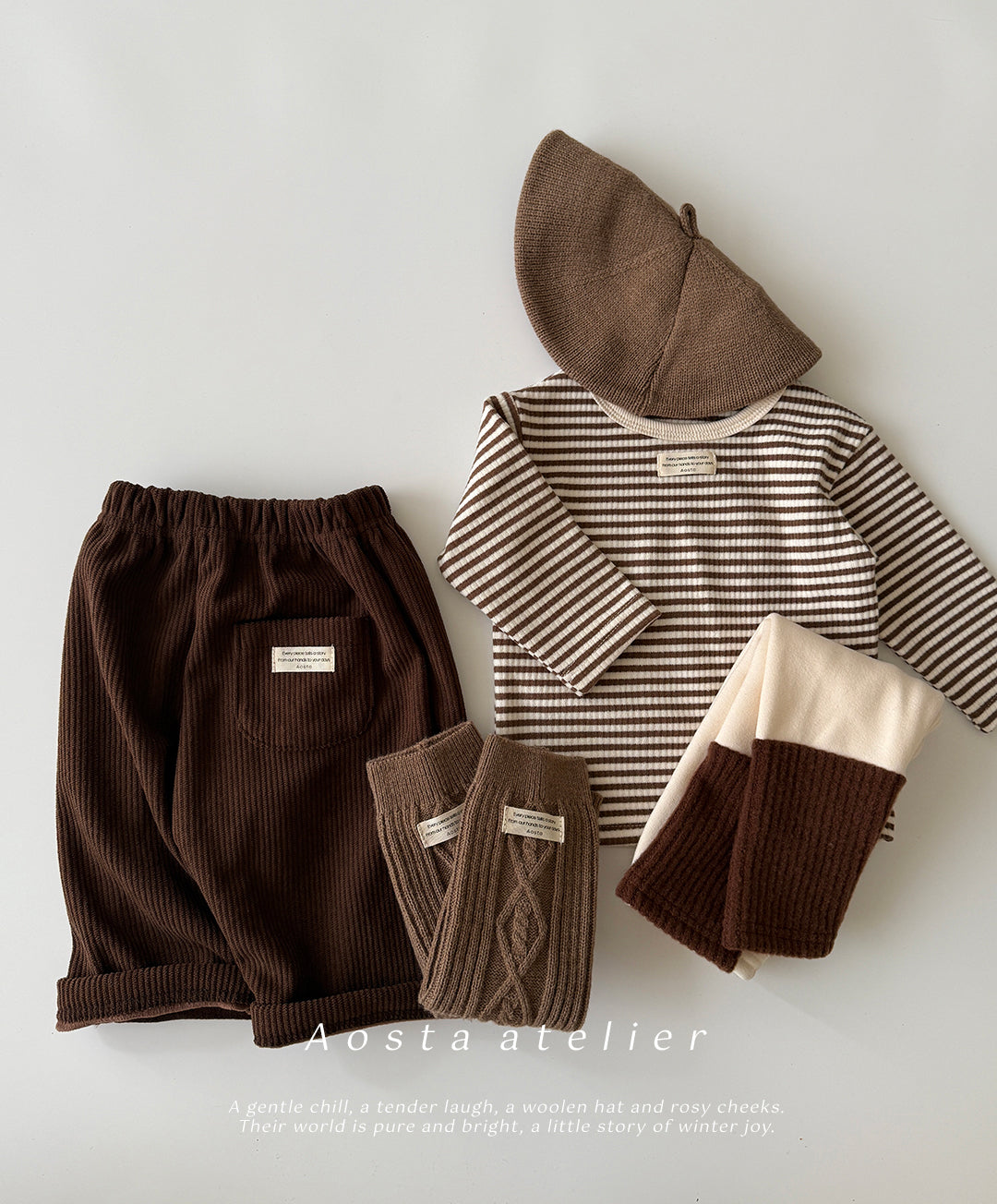 ［Aosta］Warmer leggings