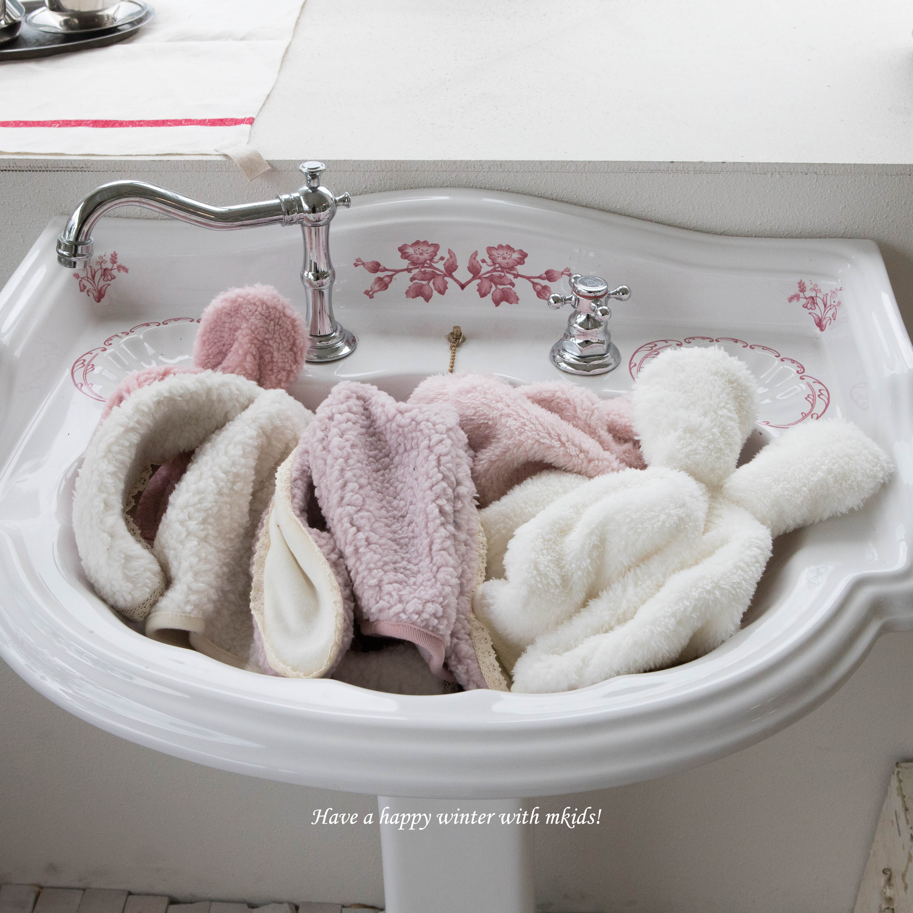 ［mkids］Bunny boa hat