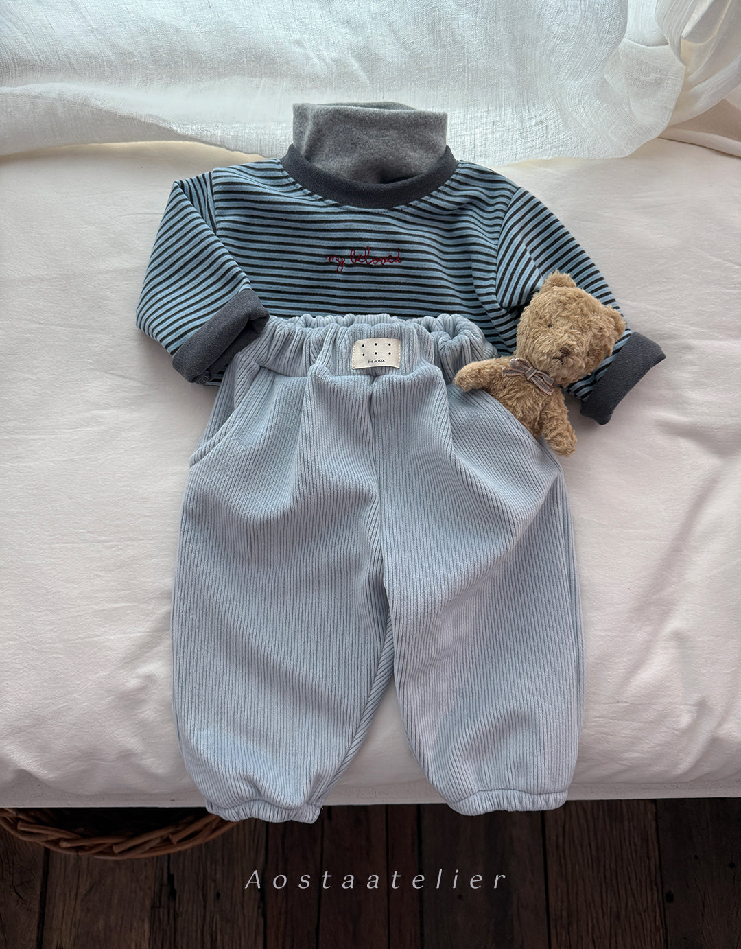 ［Aosta］Fake turtleneck