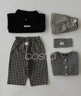 ［Aosta］Mulmul Collar Tee
