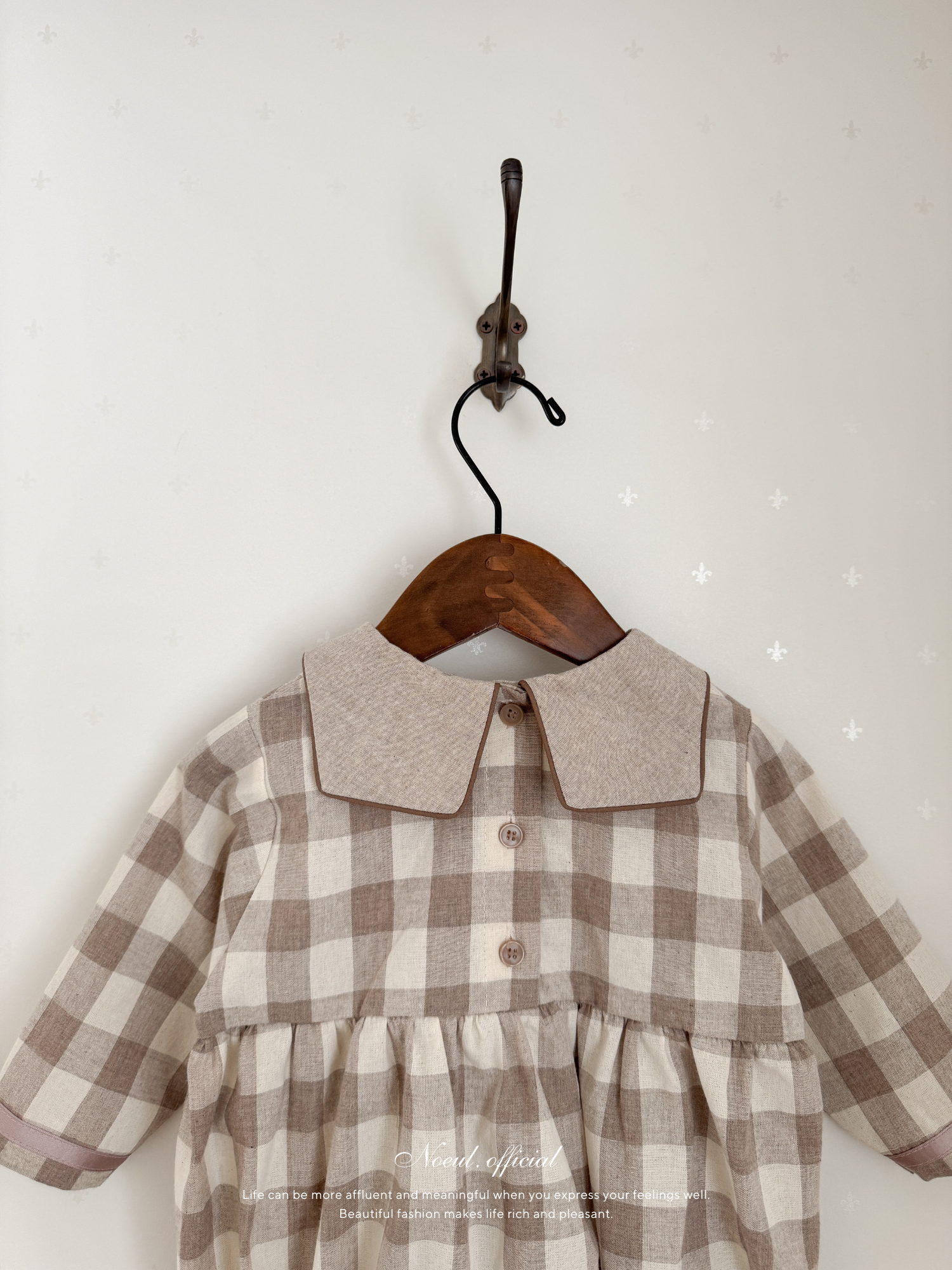 Bonbon check rompers