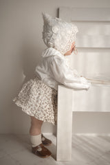 Leaf frill cancan skirt