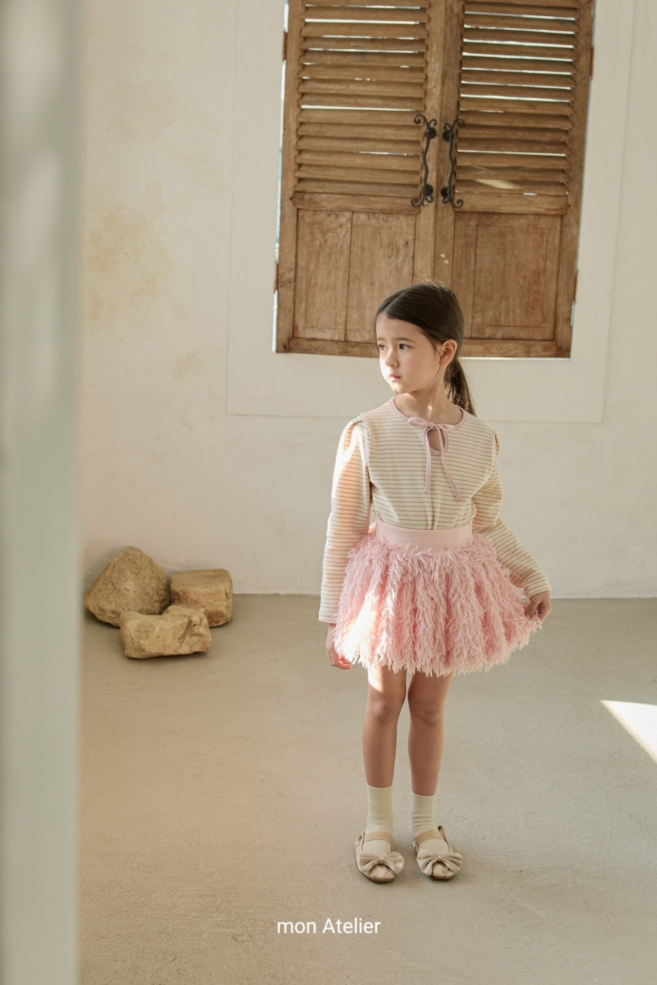 ［mon Atelier］Swan skirt