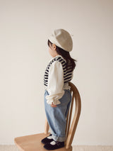 Honey round collar blouse