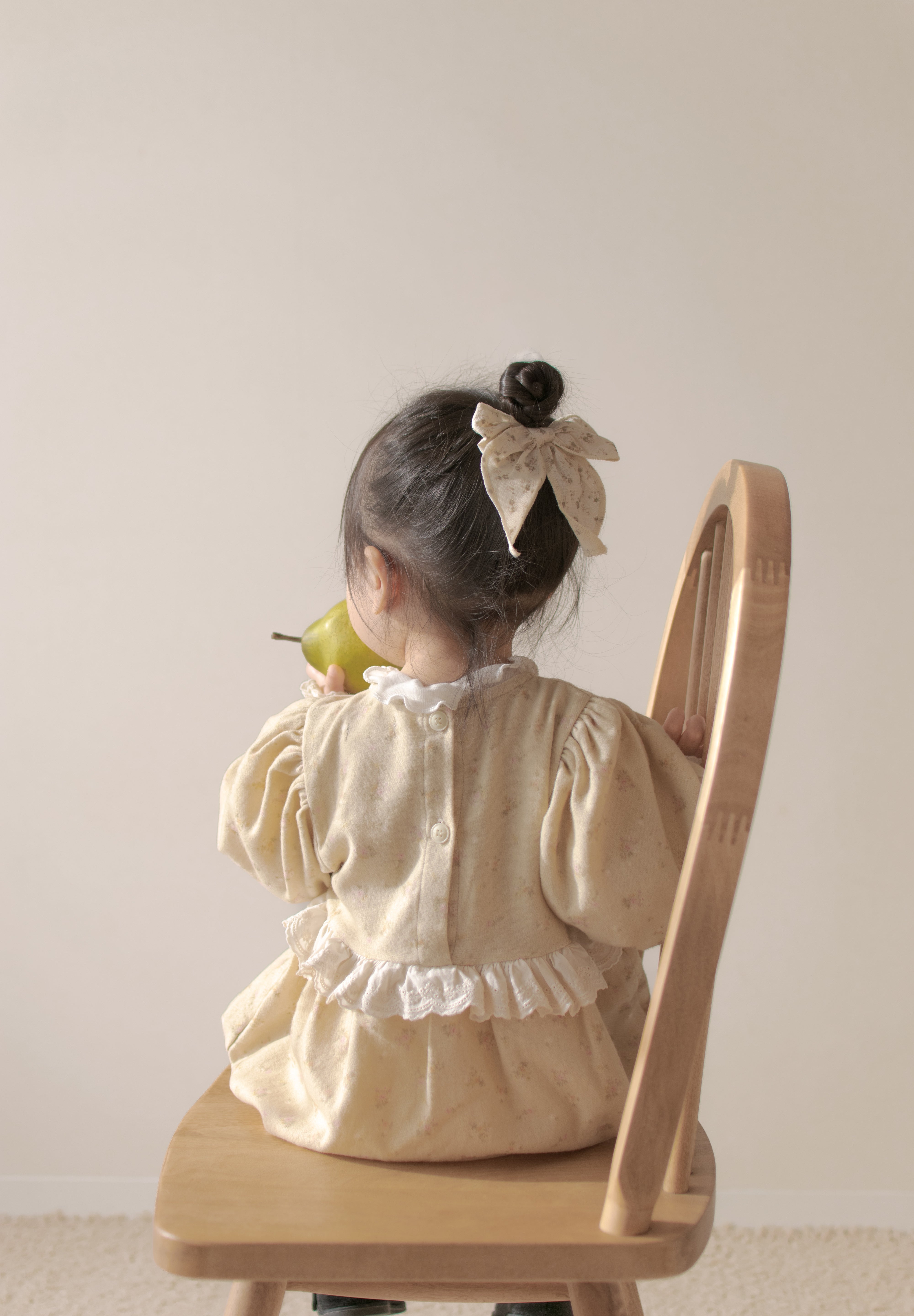 ［Anne shirley × Noeul.］Chanpagne flower rompers