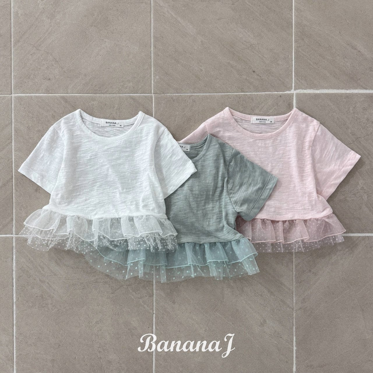 ［BANANAJ］Marshmallow tee