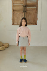 ［mon Atelier］Mini wrap pants