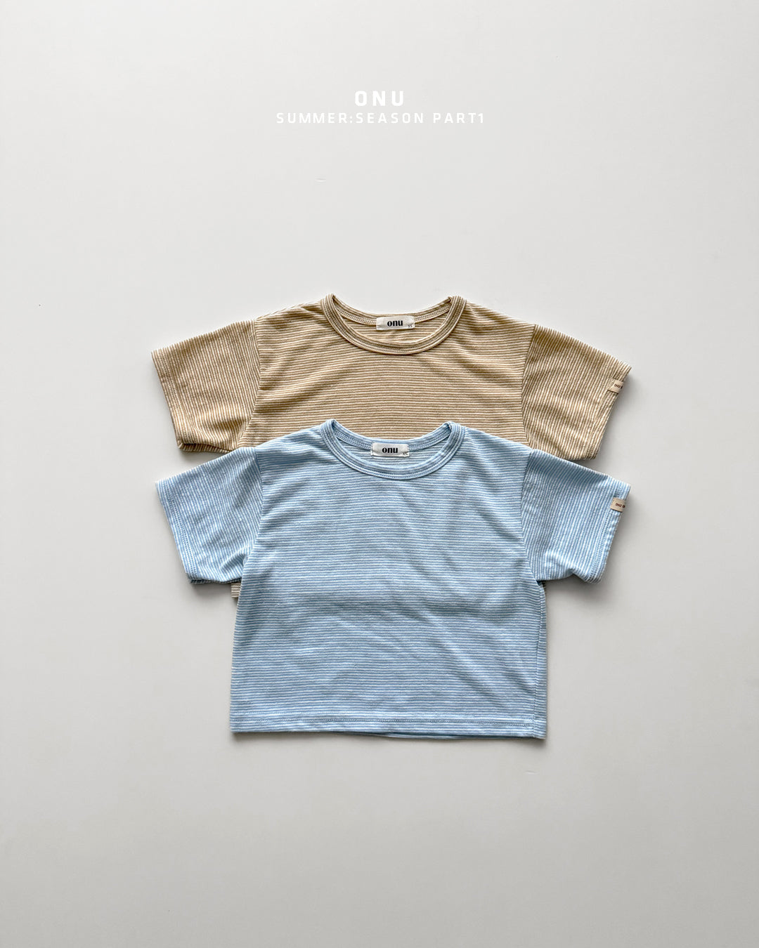 ［onu］Soft stripe tee