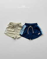 ［onu］Mesh two tone pants