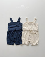 ［onu］Rib half overalls (baby)