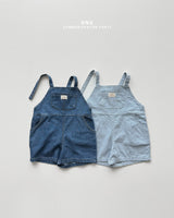 ［onu］Denim short overalls