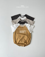 ［onu］WHY raglan rompers
