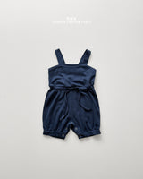 ［onu］Rib half overalls (baby)