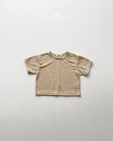 ［onu］Soft stripe tee