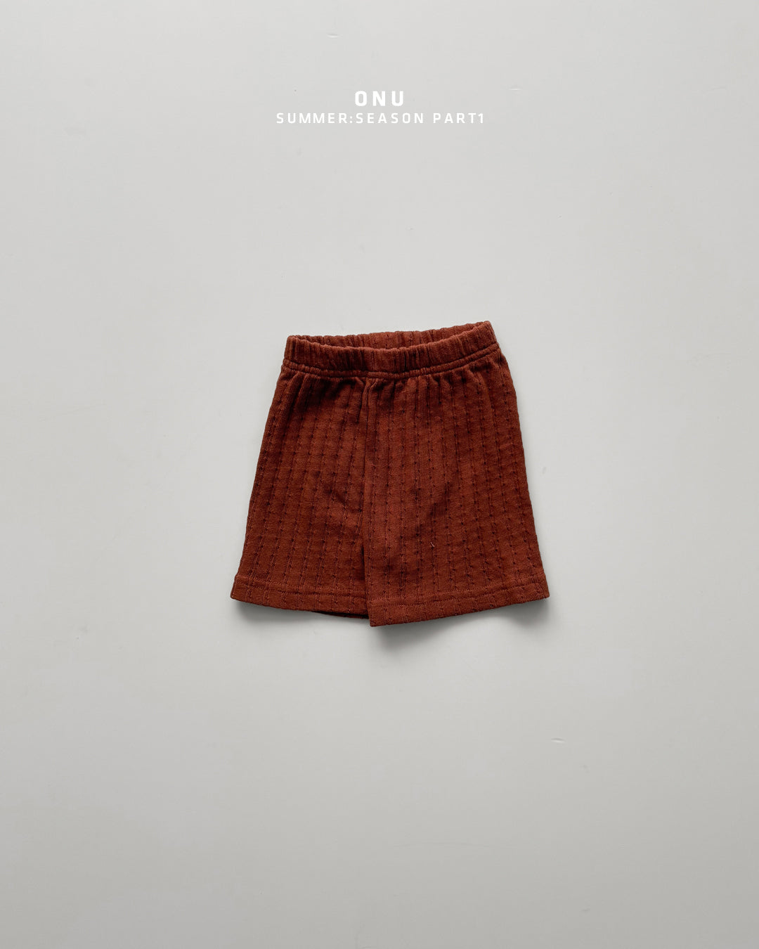 ［onu］Jacquard short pants