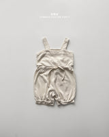 ［onu］Rib half overalls (baby)