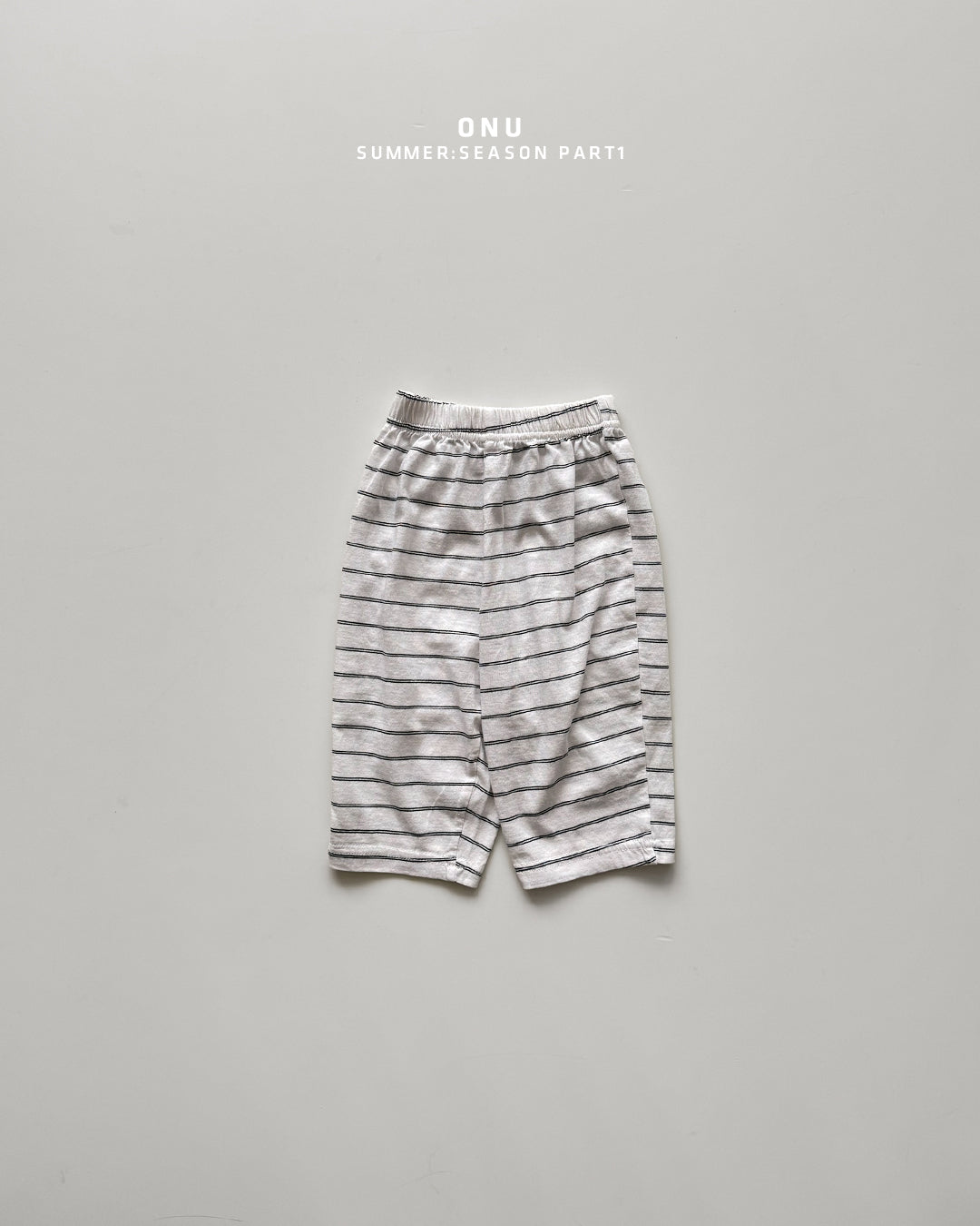 ［onu］Stripe relax pants