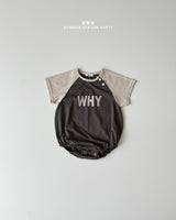 ［onu］WHY raglan rompers