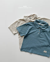 ［onu］Dot collar tee