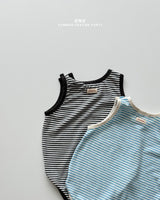 ［onu］Ice sleeveless rompers