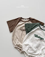 ［onu］Vintage raglan rompers