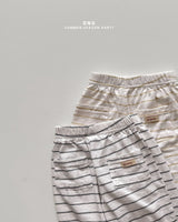 ［onu］Stripe relax pants