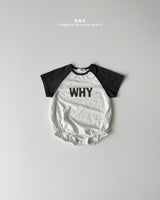 ［onu］WHY raglan rompers