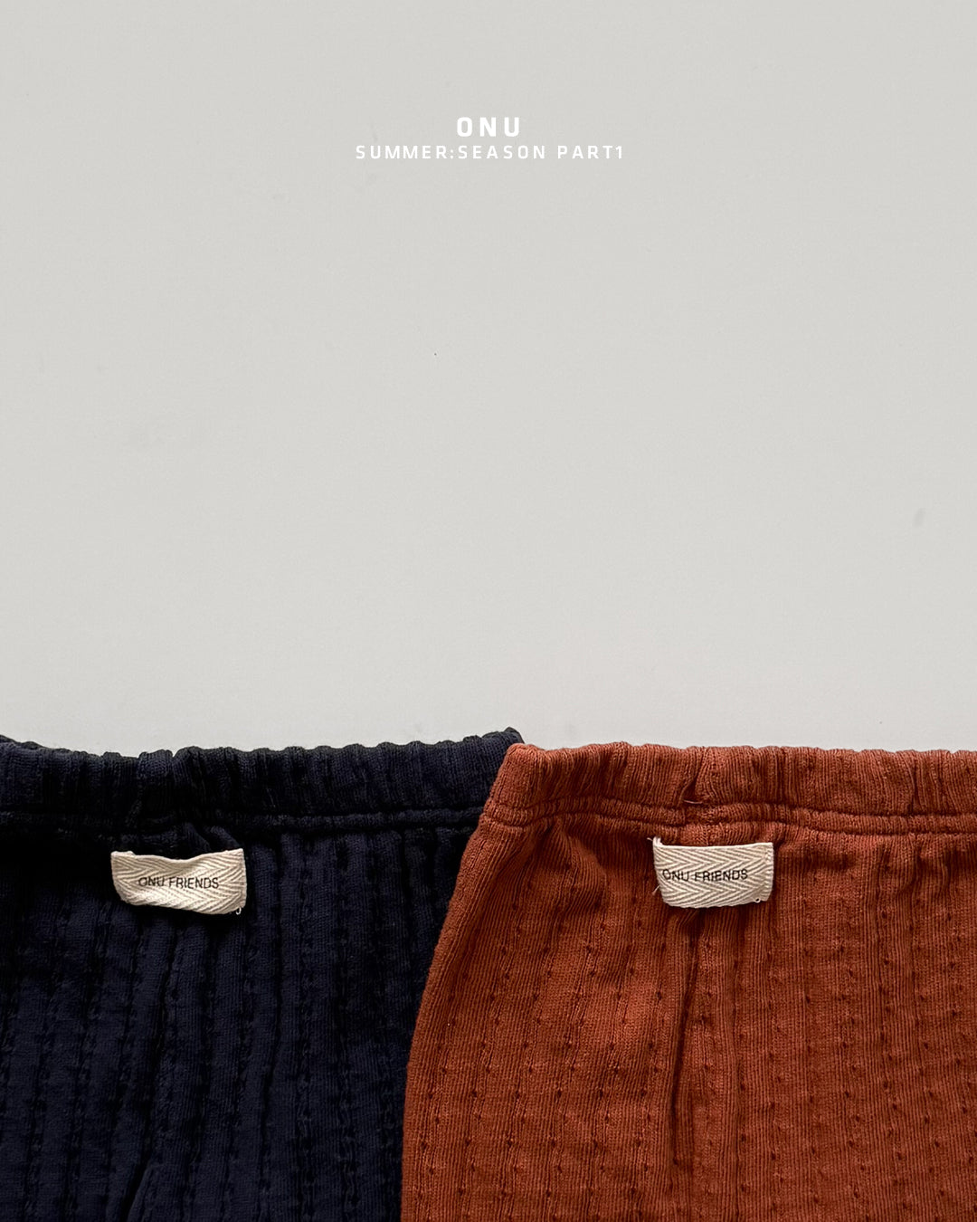 ［onu］Jacquard short pants