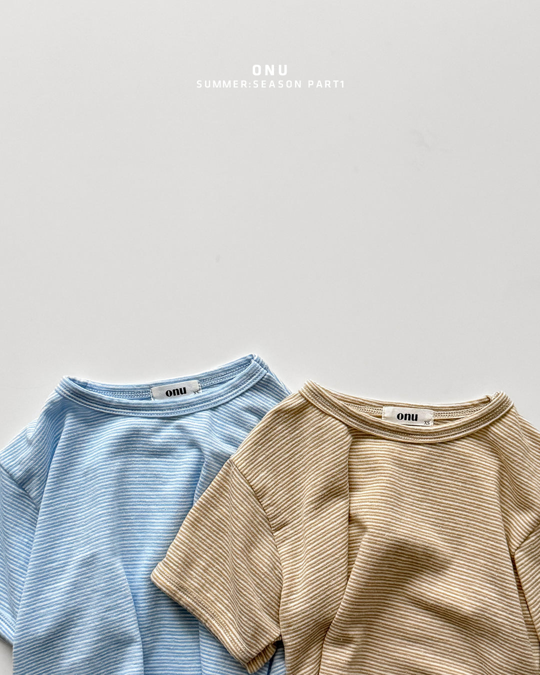 ［onu］Soft stripe tee