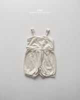 ［onu］Rib half overalls (baby)